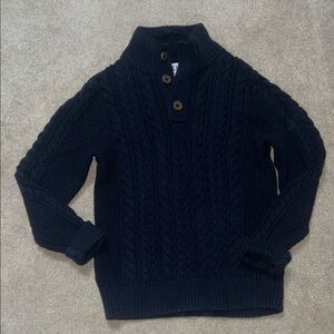 GAP Kids Navy Cable Knit Sweater